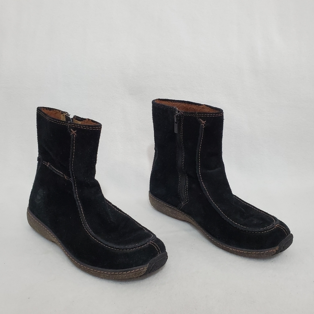 Timberland Comforia Black Suede Ankle Boots